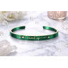 Bracelet Motivation Mind UP – Bracelet inspiration Silver à Diamant